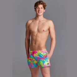 Funky Trunks - Hawaiian Heaven - Mens Shorty Shorts Short -Cheap The Best Swimwear Store funky trunks hawaiian heaven mens shorty shorts short 4