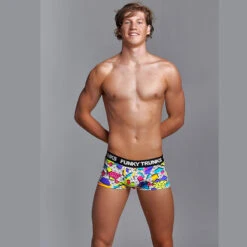 Funky Trunks - Jumbled Up - Mens Underwear Trunks -Cheap The Best Swimwear Store funky trunks jumbled up mens underwear trunks 4