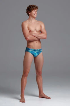 Funky Trunks - Land Grab - Mens Classic Briefs -Cheap The Best Swimwear Store funky trunks land grab mens classic briefs 4