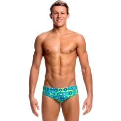 Funky Trunks - Lime Light Mens Classic Briefs