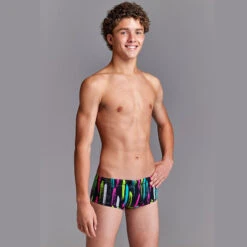 Funky Trunks - Lippie Launch - Boys Sidewinder Trunks -Cheap The Best Swimwear Store funky trunks lippie launch boys sidewinder trunks 4