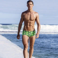 Funky Trunks - Crystal Gold Mens Classic Trunks -Cheap The Best Swimwear Store funky trunks mens swimwear crystal gold classic trunks 5