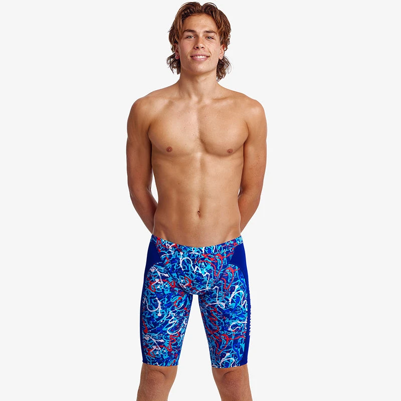 Funky Trunks - Mr Squiggle - Mens Training Jammers 5 Funky Trunks - Mr Squiggle - Mens Training Jammers - Image 5