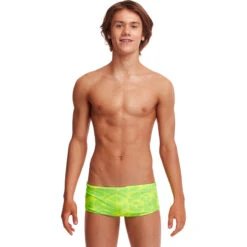 Funky Trunks - Neon Orbiter - Boys Classic Trunks