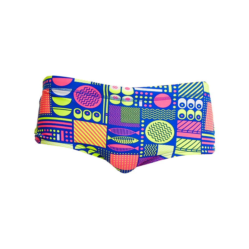 Funky Trunks - Packed Lunch - Mens Plain Front Trunks 2 Funky Trunks - Packed Lunch - Mens Plain Front Trunks - Image 2