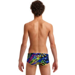 Funky Trunks - Paint Smash - Boys Sidewinder Trunks -Cheap The Best Swimwear Store funky trunks paint smash boys sidewinder trunks 3