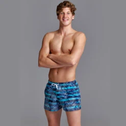 Funky Trunks - Palm Pilot - Mens Shorty Shorts Short -Cheap The Best Swimwear Store funky trunks palm pilot mens shorty shorts short 4