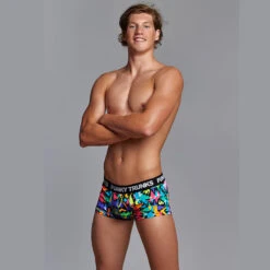 Funky Trunks - Paper Cut - Mens Underwear Trunks -Cheap The Best Swimwear Store funky trunks paper cut mens underwear trunks 4