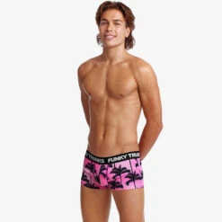 Funky Trunks - Pop Palms - Mens Underwear Trunks -Cheap The Best Swimwear Store funky trunks pop palms mens underwear 4
