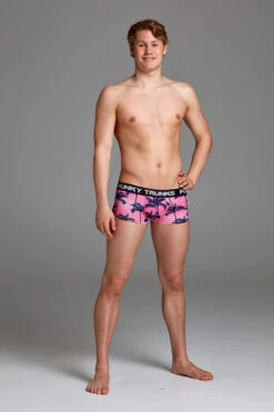 Funky Trunks - Pop Palms - Mens Underwear Trunks -Cheap The Best Swimwear Store funky trunks pop palms mens underwear 5