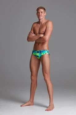 Funky Trunks - Pop Tropo - Mens Classic Briefs -Cheap The Best Swimwear Store funky trunks pop tropo mens classic briefs 5