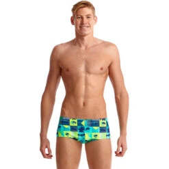 Funky Trunks - Pop Tropo - Mens Plain Front Trunks