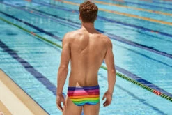 Funky Trunks - Rainbow Racer - Men's Classic Briefs -Cheap The Best Swimwear Store funky trunks rainbow racer mens classic briefs 5