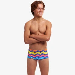 Funky Trunks - Rocky Wave - Boys Sidewinder Trunks -Cheap The Best Swimwear Store funky trunks rocky wave boys sidewinder trunks 4
