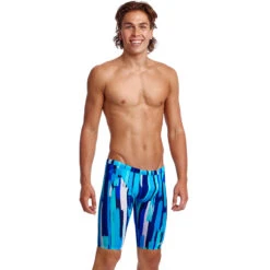 Funky Trunks - Roller Paint - Mens Training Jammers -Cheap The Best Swimwear Store funky trunks roller paint mens training jammers 4