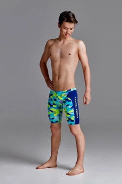 Funky Trunks - Sand Storm Boys Training Jammer -Cheap The Best Swimwear Store funky trunks sand storm boys training jammer 4