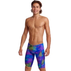 Funky Trunks - Screen Time - Mens Training Jammers -Cheap The Best Swimwear Store funky trunks screen time mens training jammers 4