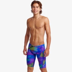 Funky Trunks - Screen Time - Mens Training Jammers -Cheap The Best Swimwear Store funky trunks screen time mens training jammers 5