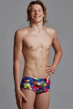 Funky Trunks - Smash City - Boys Classic Trunks -Cheap The Best Swimwear Store funky trunks smash city boys classic trunks 4