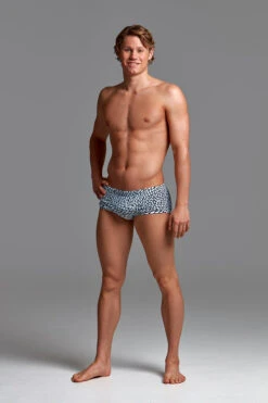 Funky Trunks - Snow Leaf Mens Classic Trunks -Cheap The Best Swimwear Store funky trunks snow leaf classic mens trunks 4