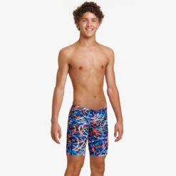 Funky Trunks - Spin Doctor - Boys Training Jammers -Cheap The Best Swimwear Store funky trunks spin doctor boys training jammers 5