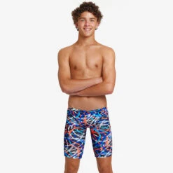 Funky Trunks - Spin Doctor - Boys Training Jammers -Cheap The Best Swimwear Store funky trunks spin doctor boys training jammers 6