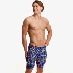 Funky Trunks - Spin Doctor - Mens Training Jammers -Cheap The Best Swimwear Store funky trunks spin doctor mens training jammers 6