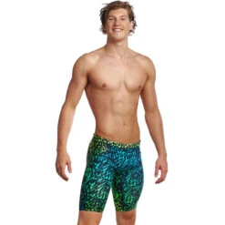 Funky Trunks - Spraying Alive - Mens Training Jammers -Cheap The Best Swimwear Store funky trunks spraying alive mens training jammers 5
