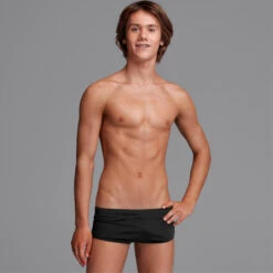 Funky Trunks - Still Black Boys Classic Trunks -Cheap The Best Swimwear Store funky trunks still black classic boys trunks 4
