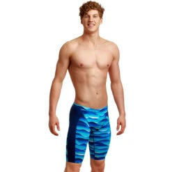 Funky Trunks - Storm Buoy - Mens Eco Training Jammers -Cheap The Best Swimwear Store funky trunks storm buoy mens eco training jammers 5