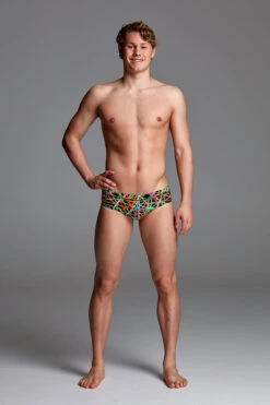Funky Trunks - Strapped In Mens Classic Briefs -Cheap The Best Swimwear Store funky trunks strapped in mens classic briefs 4