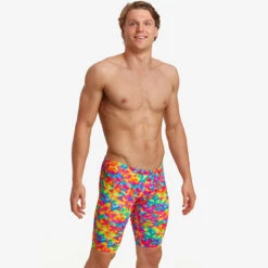 Funky Trunks - Stroke Rate - Mens Training Jammers -Cheap The Best Swimwear Store funky trunks stroke rate mens training jammers 5
