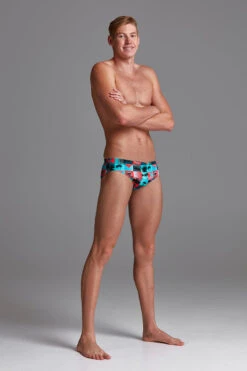 Funky Trunks - Sunset Strip - Mens Classic Briefs -Cheap The Best Swimwear Store funky trunks sunset strip mens classic briefs 5