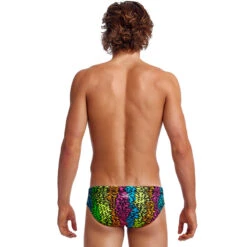 Funky Trunks - Sunset West - Mens Eco Classic Briefs -Cheap The Best Swimwear Store funky trunks sunset west mens eco classic briefs 3