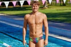 Funky Trunks - Sunset West - Mens Eco Classic Briefs -Cheap The Best Swimwear Store funky trunks sunset west mens eco classic briefs 6