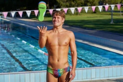 Funky Trunks - Sunset West - Mens Eco Classic Briefs -Cheap The Best Swimwear Store funky trunks sunset west mens eco classic briefs 7