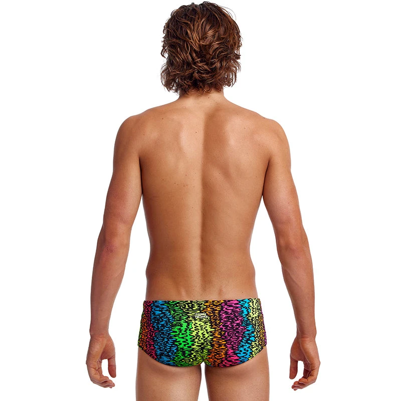 Funky Trunks - Sunset West - Mens Eco Sidewinder Trunks 3 Funky Trunks - Sunset West - Mens Eco Sidewinder Trunks - Image 3