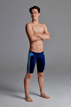 Funky Trunks - Vapour Scale Boys Training Jammers -Cheap The Best Swimwear Store funky trunks vapour scale boys jammers 6