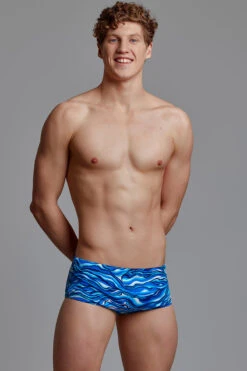 Funky Trunks - Wild Water - Mens Eco Sidewinder Trunks -Cheap The Best Swimwear Store funky trunks wild water mens eco sidewinder trunks 4