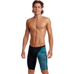 Funky Trunks - Wires Crossed - Mens Training Jammers -Cheap The Best Swimwear Store funky trunks wires crossed mens training jammers 4