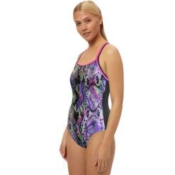 Maru - Anaconda Ace Back Ladies Swimsuit - Multi