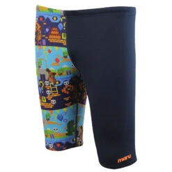Maru - Game On Pacer Boys Jammer - Navy -Cheap The Best Swimwear Store maru game on pacer jammer navy boys swimwear 3
