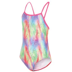 Maru - Tutti Frutti Ecotech Sparkle Fly Back Girls Swimsuit - Multi -Cheap The Best Swimwear Store maru girls tutti frutti ecotech sparkle fly back multi 3