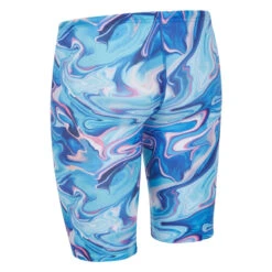 Maru - Marble Run Pacer Mens Jammer - Blue/Pink -Cheap The Best Swimwear Store maru marble run pacer jammer blue pink 4