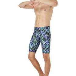 Maru - Rainforest Pacer Mens Jammer - Black/Green -Cheap The Best Swimwear Store maru rainforest pacer mens jammer black green 3