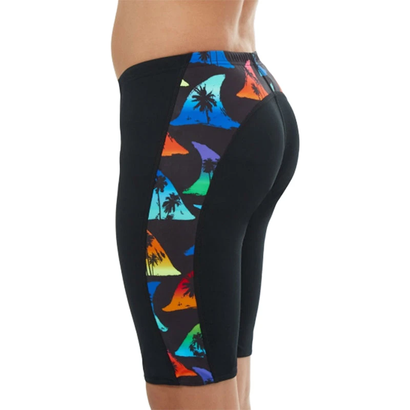 Maru - Shark Bait Pacer Panel Boys Jammer - Black/Multi 2 Maru - Shark Bait Pacer Panel Boys Jammer - Black/Multi - Image 2