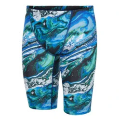 Maru - Strata Ecotech Mens Jammer - Blue/Green -Cheap The Best Swimwear Store maru strata ecotech jammer blue green 3