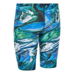 Maru - Strata Ecotech Mens Jammer - Blue/Green -Cheap The Best Swimwear Store maru strata ecotech jammer blue green 4