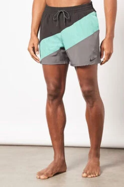 Nike - Color Surge 5" Volley Short (Washed Teal) -Cheap The Best Swimwear Store nike color surge 5 volley short washed teal 6
