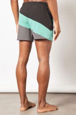 Nike - Color Surge 5" Volley Short (Washed Teal) -Cheap The Best Swimwear Store nike color surge 5 volley short washed teal 8